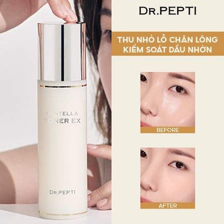 Nước Hoa Hồng Dr.Pepti Centella Toner EX 180ml