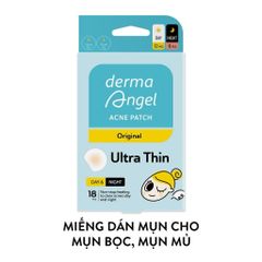 Miếng dán mụn Derma AngelAcne Patch Dùng Cho Ngày & Đêm 18 Miếng