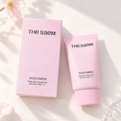 Kem chống nắng The Saem eco earth Pink Sun Cream SPF50+/PA++++