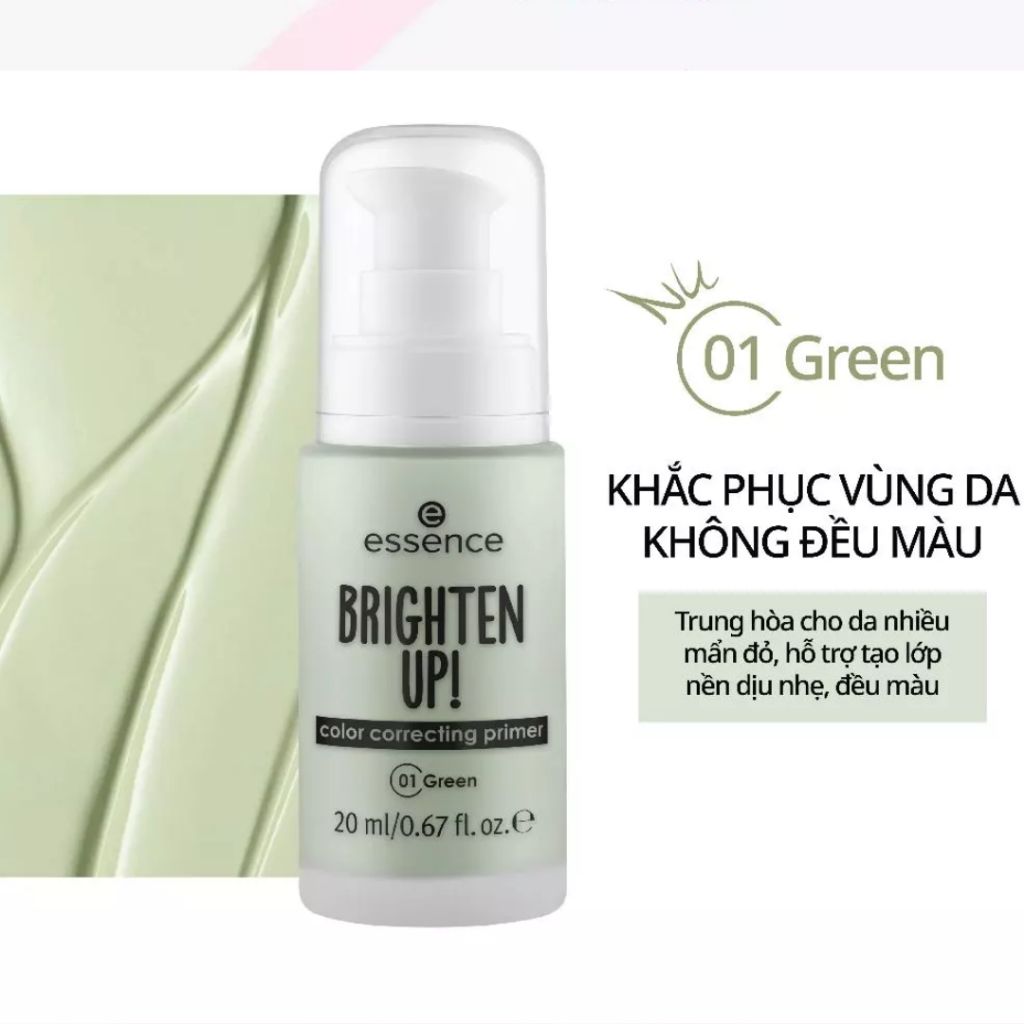 Kem lót Essence brighten up! color correcting primer