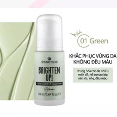 Kem lót Essence brighten up! color correcting primer