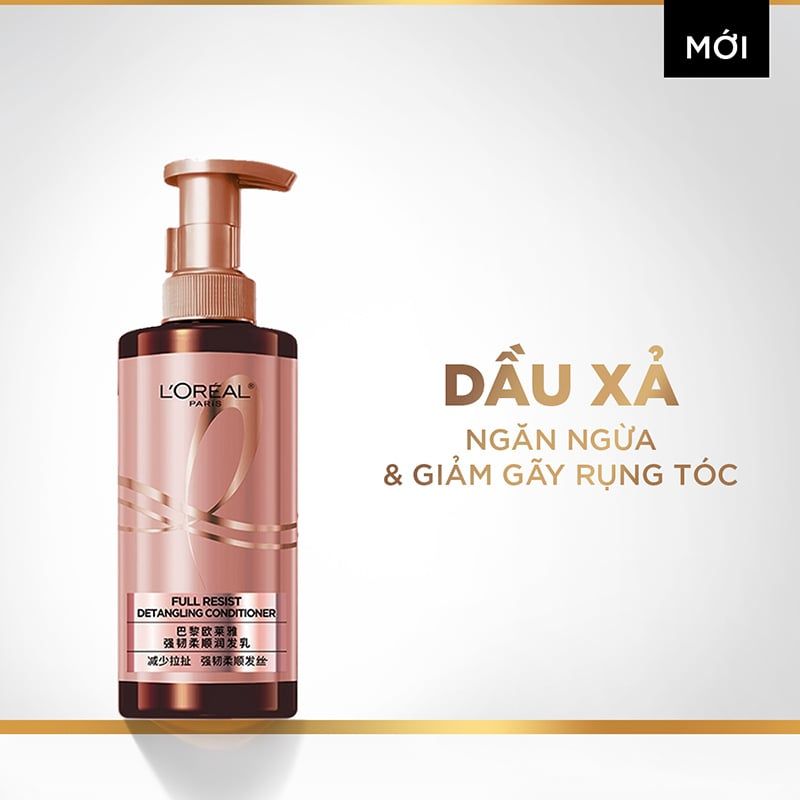 Dầu Gội, Dầu Xả L'oreal Giảm Rụng Tóc, Giúp Tóc Chắc Khỏe Full Resist 440ml
