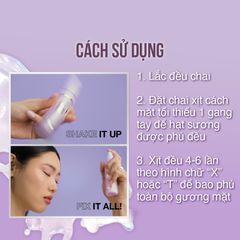 Xịt Khóa Nền Maybelline Superstay Double Fixer Spray 55ml