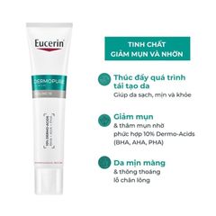 Tinh Chất Eucerin Hỗ Trợ Giảm Mụn, Mờ Vết Thâm Dermopure Clinical Peeling 10 40ml