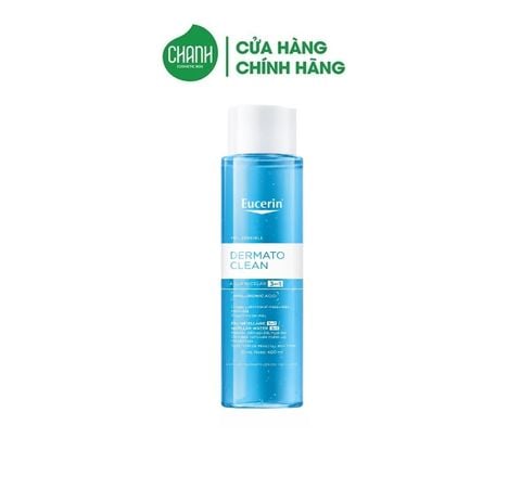 Nước Tẩy Trang Eucerin Dịu Nhẹ Cho Da Nhạy Cảm DermatoCLEAN Micellar Water 3 In 1
