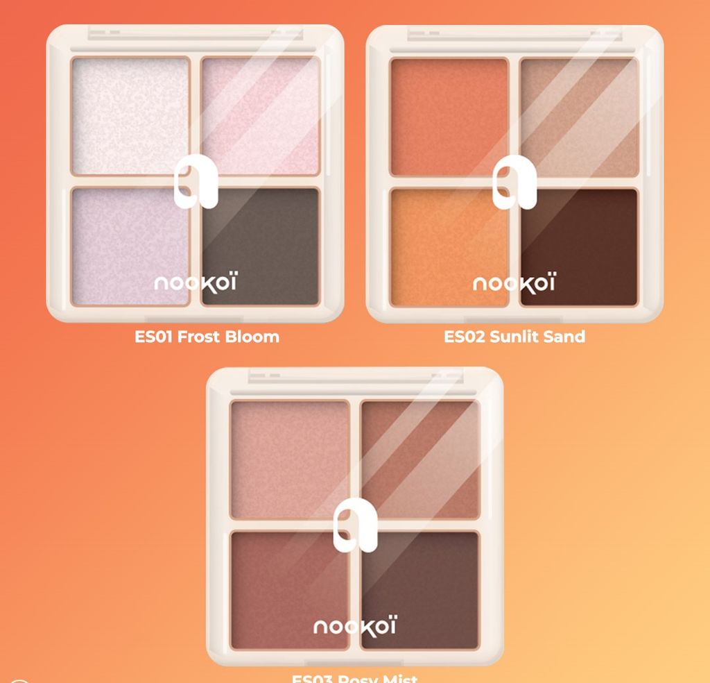 Bảng Phấn Mắt Nookoi 4 Ô Just Me Eyeshadow