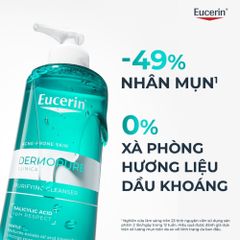 Gel Rửa Mặt Eucerin Dermopure Clinical cho Da Nhờn Mụn