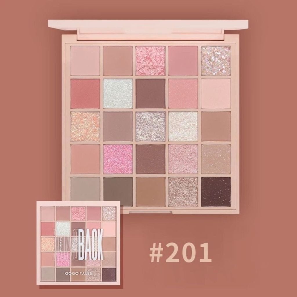 Bảng Phấn Mắt Gogo Tales 25 Ô Back To Reality Eyeshadow