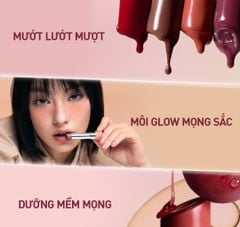 Son Bóng 3CE Dưỡng Ẩm Glazy Lip Glow 5g