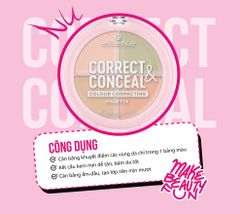 Bảng triệt sắc 4 ô Essence correct & conceal colour correcting palette 10
