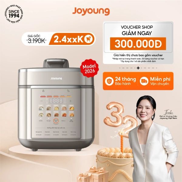 Nồi cơm áp suất điện tử Joyoung JPRC-5150
