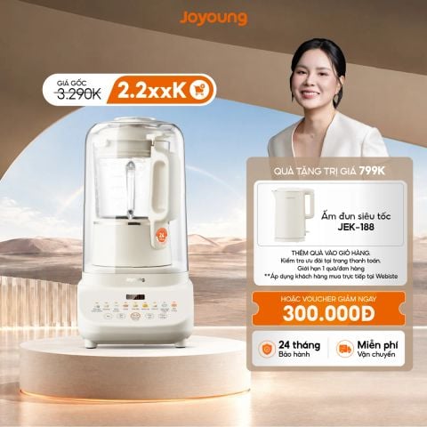 Máy nấu sữa hạt chống ồn Joyoung JHSB-602  chương trình ưu đãi giá tốt nhất tại website Joyoung Official