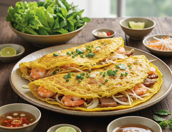 Bánh xèo tôm thịt