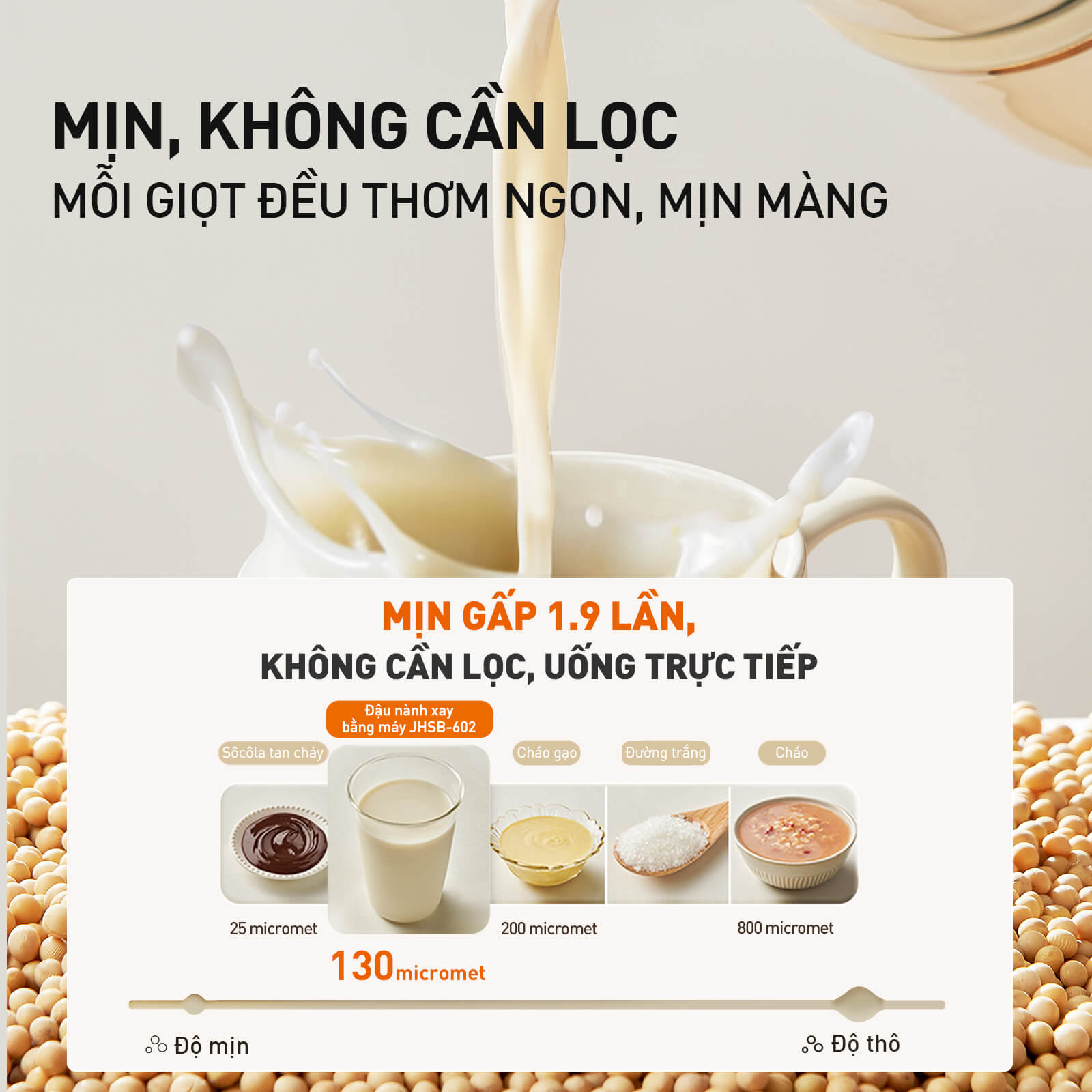 Máy nấu sữa hạt chống ồn Joyoung JHSB-602 khám phá ngay trên website Joyoung Việt Nam