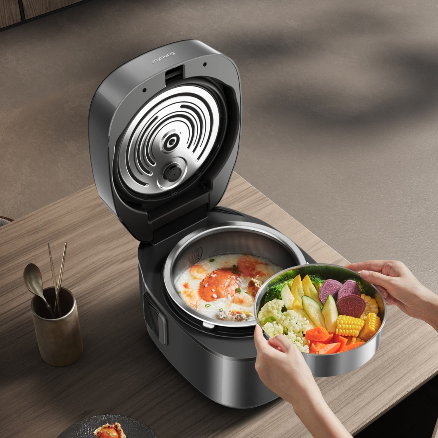 Nồi cơm cao tần chống dính tự nhiên Joyoung JNRC-40N6 Ultra