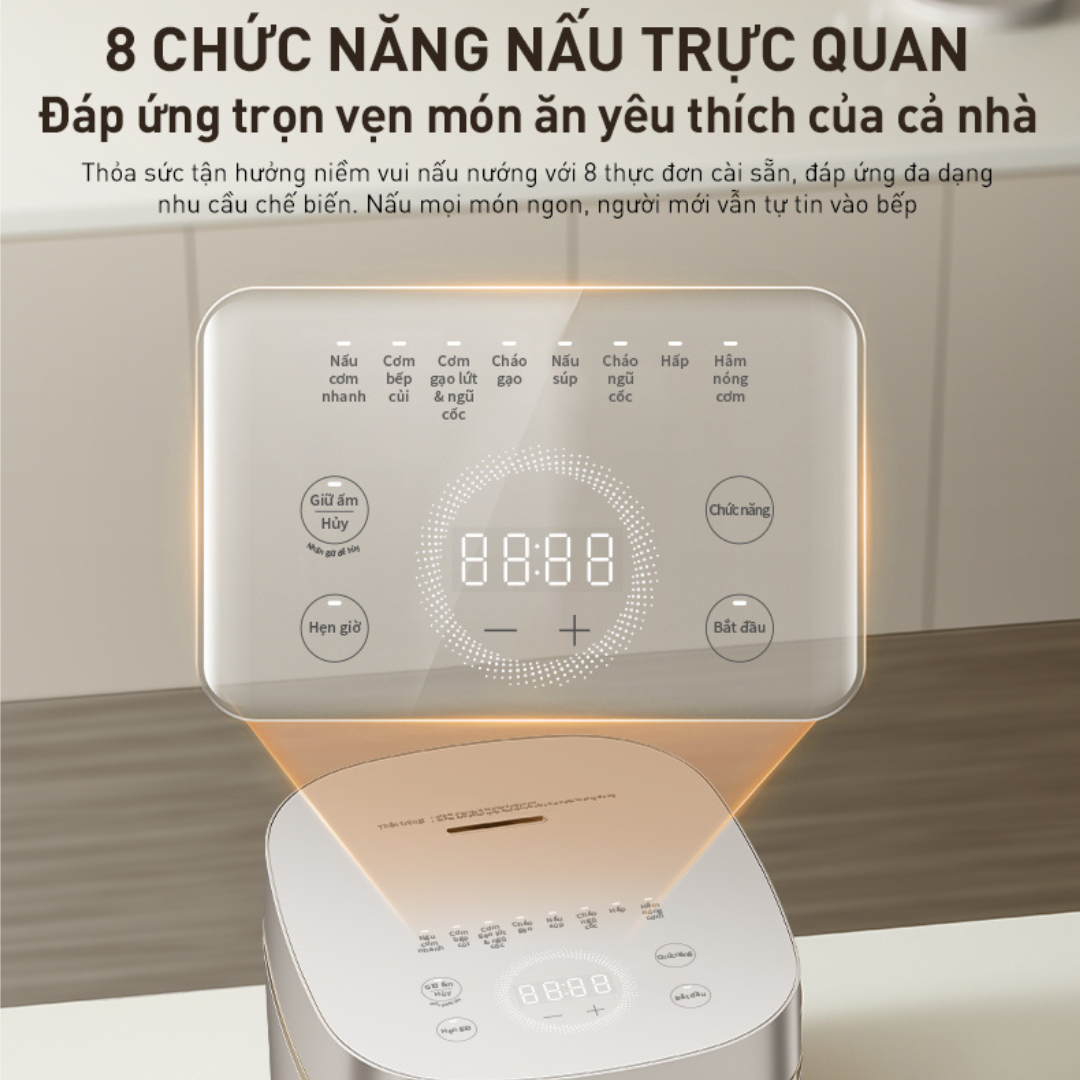 Nồi cơm điện tử chống dính tự nhiên Joyoung JNRC-502