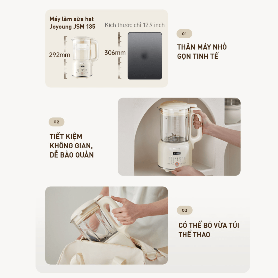 Máy nấu sữa hạt Joyoung JSM-135
