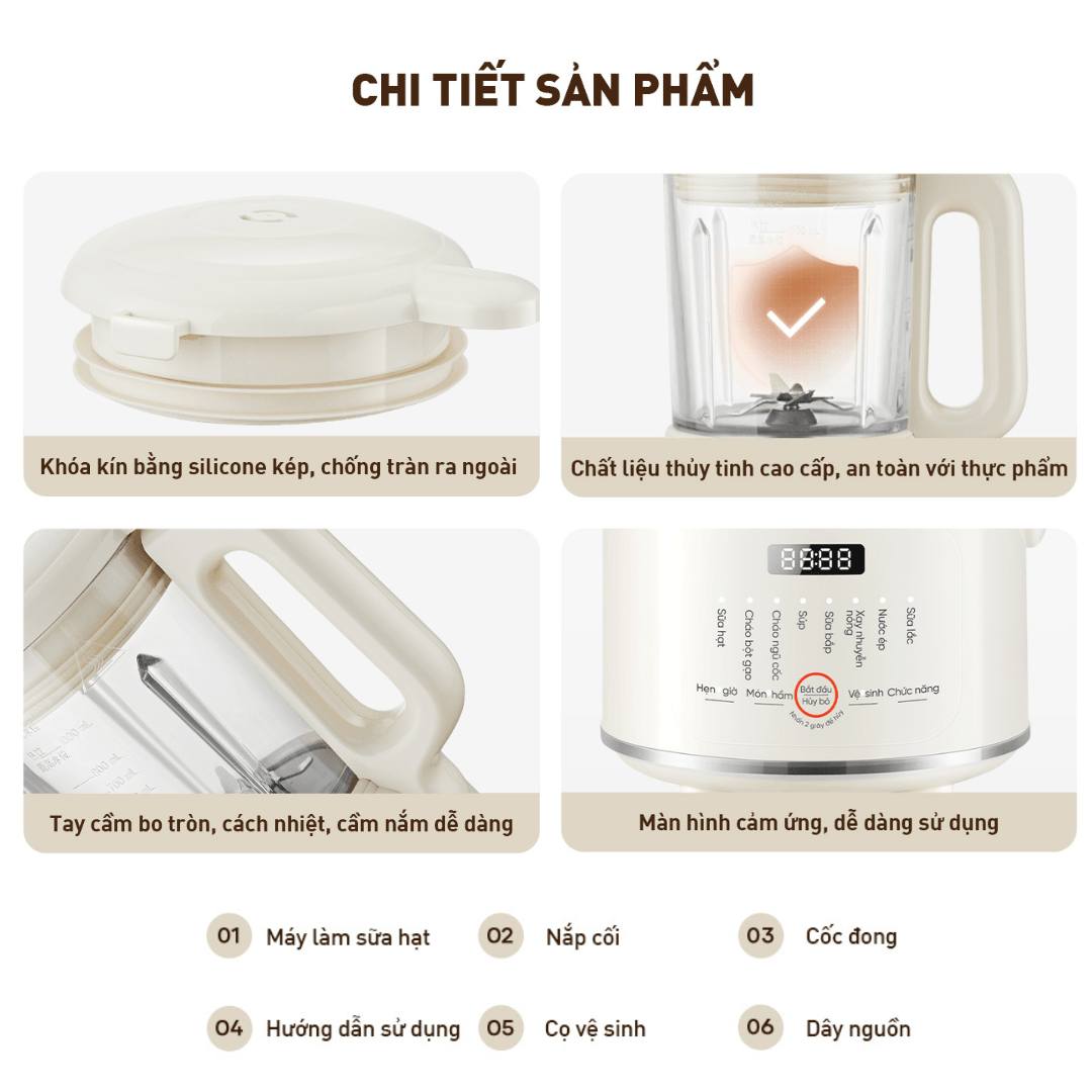 Máy nấu sữa hạt Joyoung JSM-135