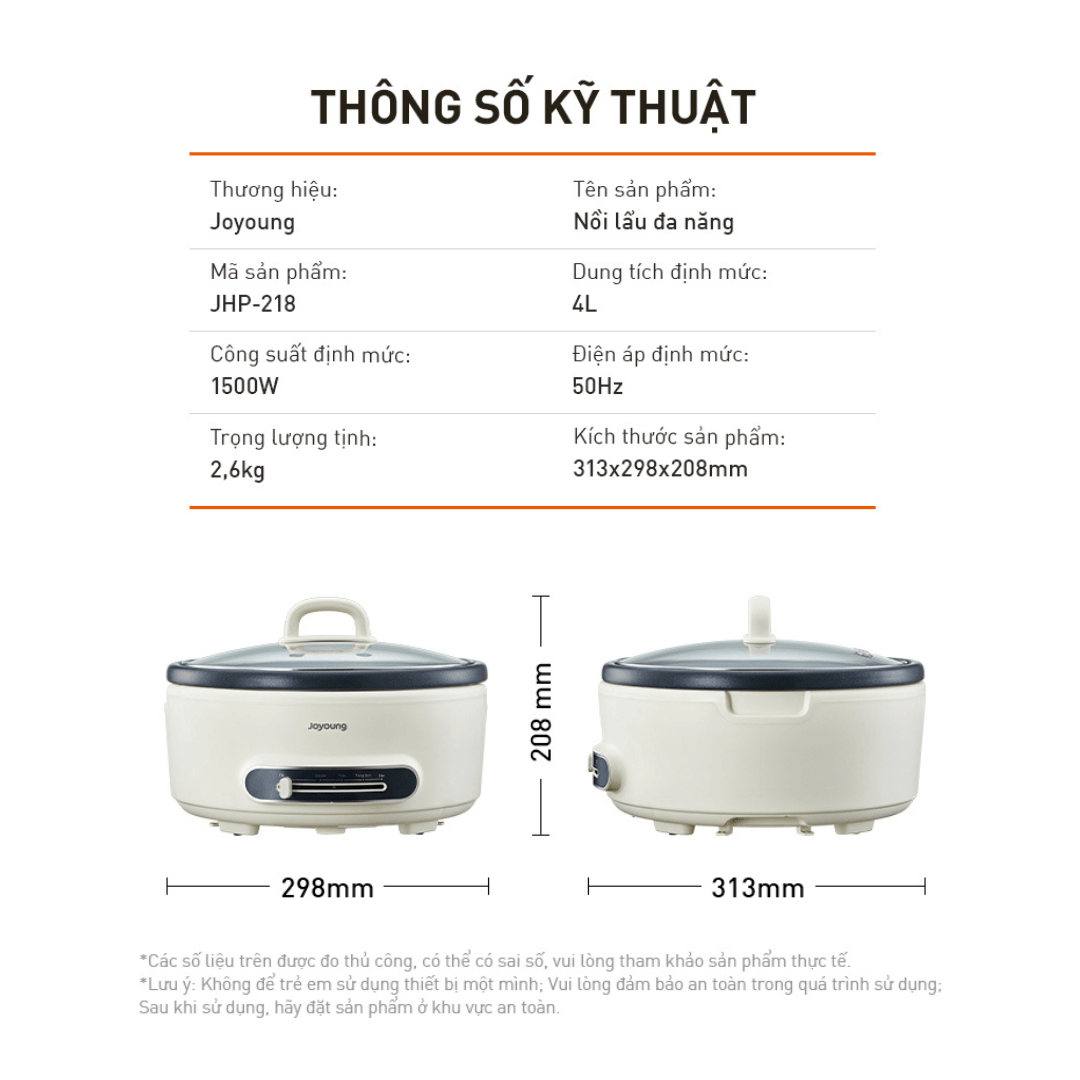Nồi lẩu đa năng Joyoung JHP-218
