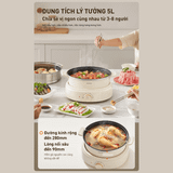 Nồi lẩu đa năng 3 trong 1 Joyoung JHP-525