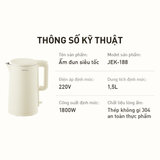 Ấm đun siêu tốc Joyoung JEK-188 