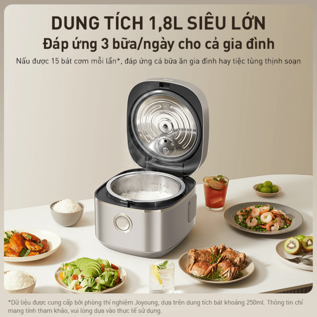 Nồi cơm điện tử chống dính tự nhiên Joyoung JNRC-502