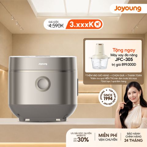 Nồi cơm điện tử chống dính tự nhiên Joyoung JNRC-502