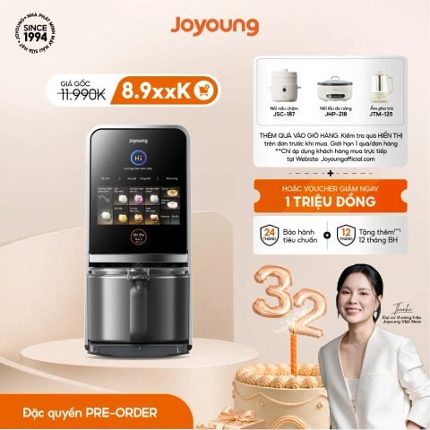 Máy nấu sữa hạt làm sạch tự động Joyoung JSCB-K7 PRO