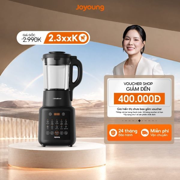 Máy nấu sữa hạt đa năng Joyoung JHSB-161, chương trình ưu đãi tháng 7 giá tốt nhất tại website Joyoung Official