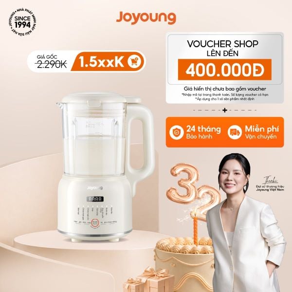 Máy nấu sữa hạt Joyoung JSM-135 chương trình ưu đãi tháng 8 giá tốt nhất