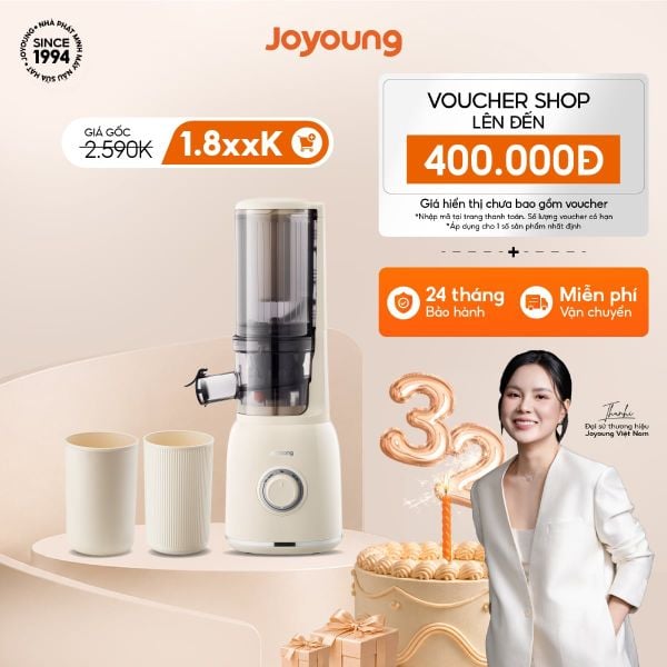 Máy ép chậm Joyoung JSJ-550 - Chương trình ưu đãi tháng 8 giá tốt nhất