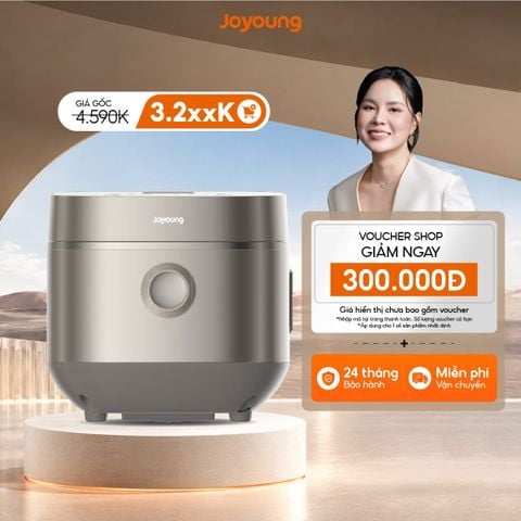 Nồi cơm điện tử chống dính tự nhiên Joyoung JNRC-502, ưu đãi tháng 8, giá tốt nhất tại website Joyoung Official