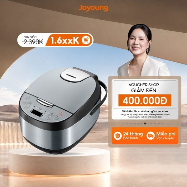 Nồi cơm điện tử Joyoung JRC-7130 - Chương trình ưu đãi tháng giá tốt nhất