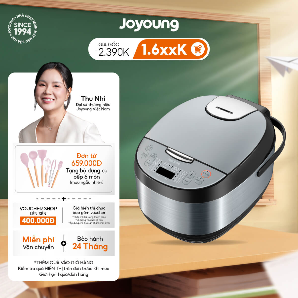 Nồi cơm điện tử Joyoung JRC-7130