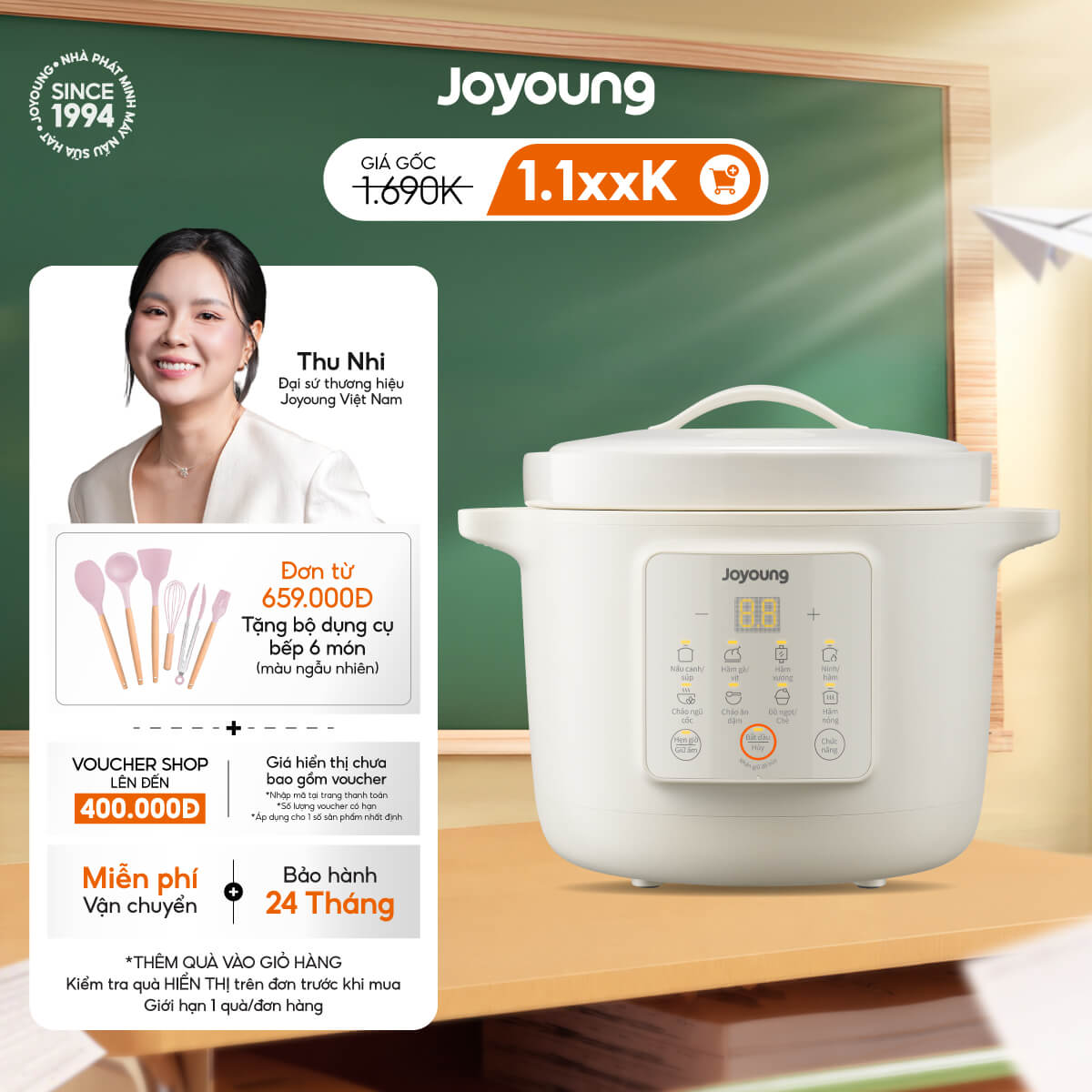 Nồi nấu chậm Joyoung JSC-316