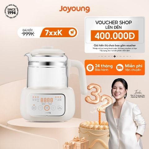 Máy đun nước pha sữa thông minh cho bé Joyoung JBM-530