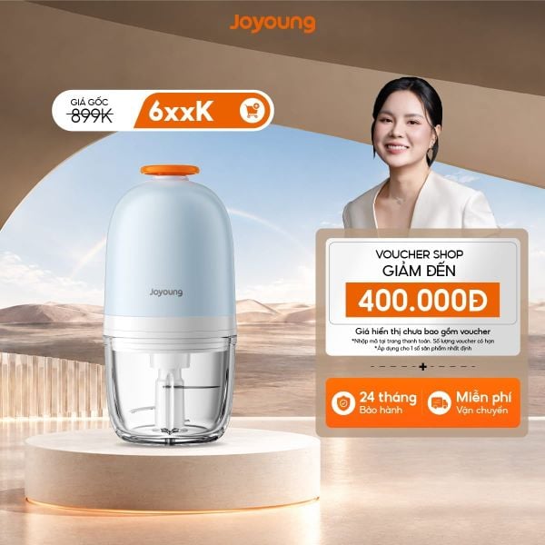 Máy xay ăn dặm cho bé Joyoung JBFC-166 - Chương trình ưu đãi tháng 7 giá tốt nhất website Joyoung Official