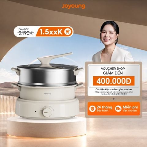Nồi lẩu đa năng 3 trong 1 Joyoung JHP-525 - Chương trình khuyến mãi năm 2026 giá tốt nhất tại website Joyoung Official