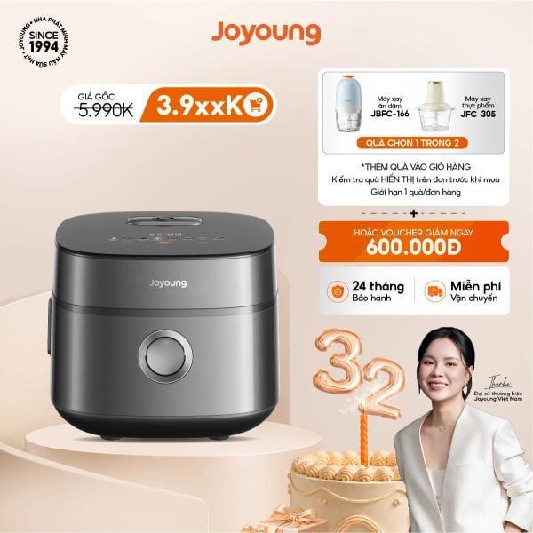 Nồi cơm cao tần chống dính tự nhiên Joyoung JNRC-40N6 Ultra