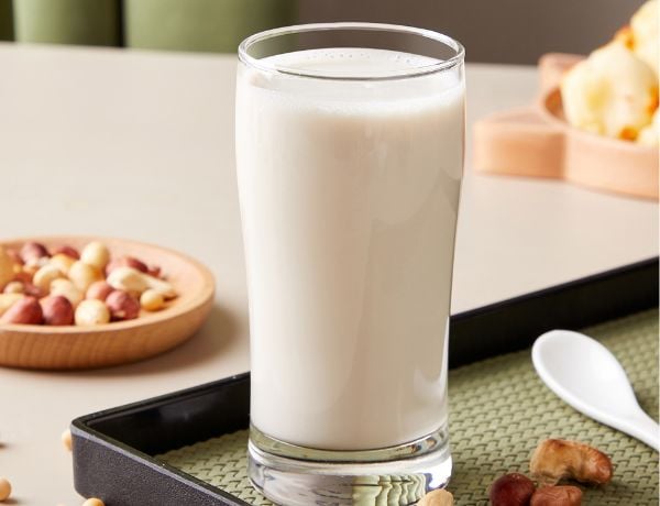 Sữa đậu nành đậu phộng hạt điều giảm purin