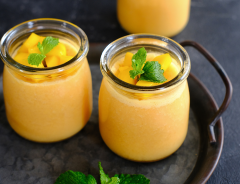 Pudding xoài
