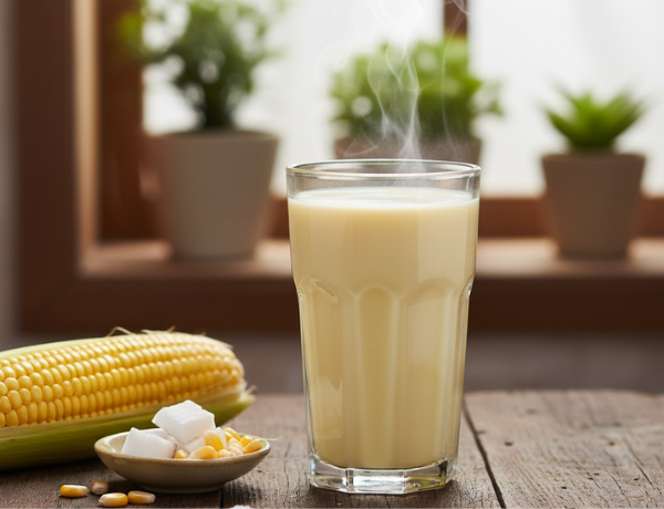 Sữa bắp dừa non