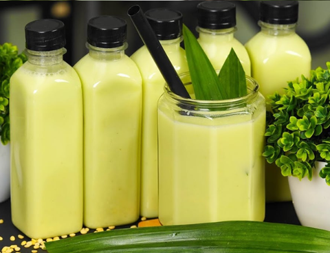 Sữa đậu xanh dừa non