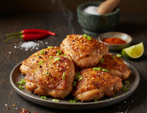 Đùi gà nướng muối ớt