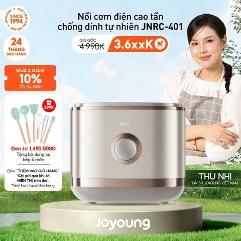 Nồi cơm điện cao tần chống dính tự nhiên Joyoung JNRC-401