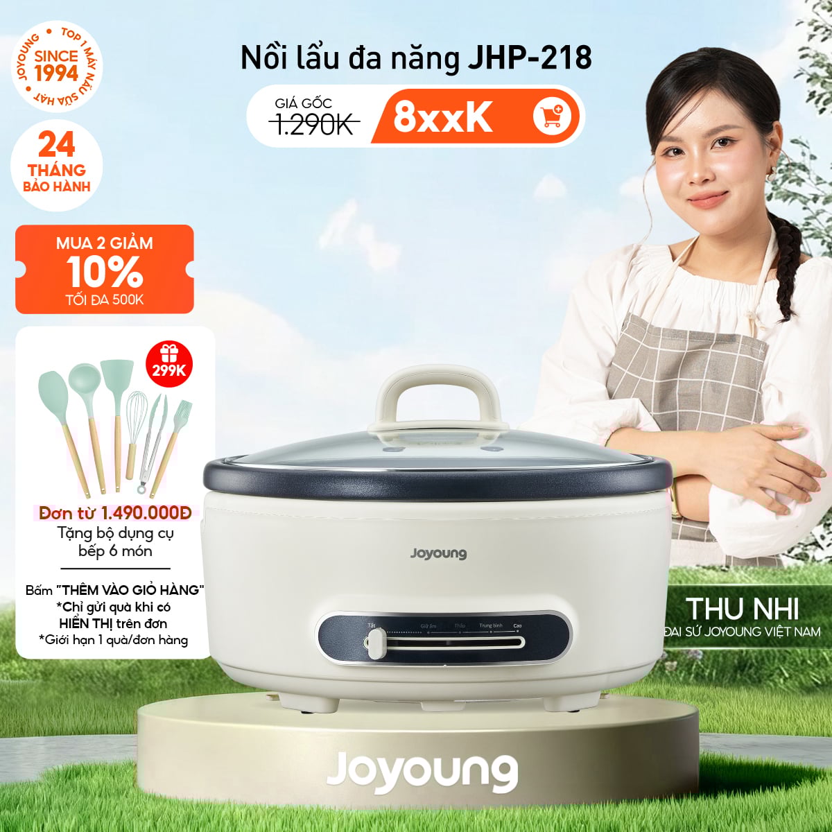 Nồi lẩu đa năng Joyoung JHP-218