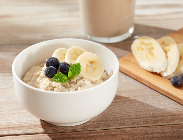 Bột yến mạch cho bé ăn dặm