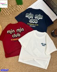Áo Banbino đỏ Min Min Club