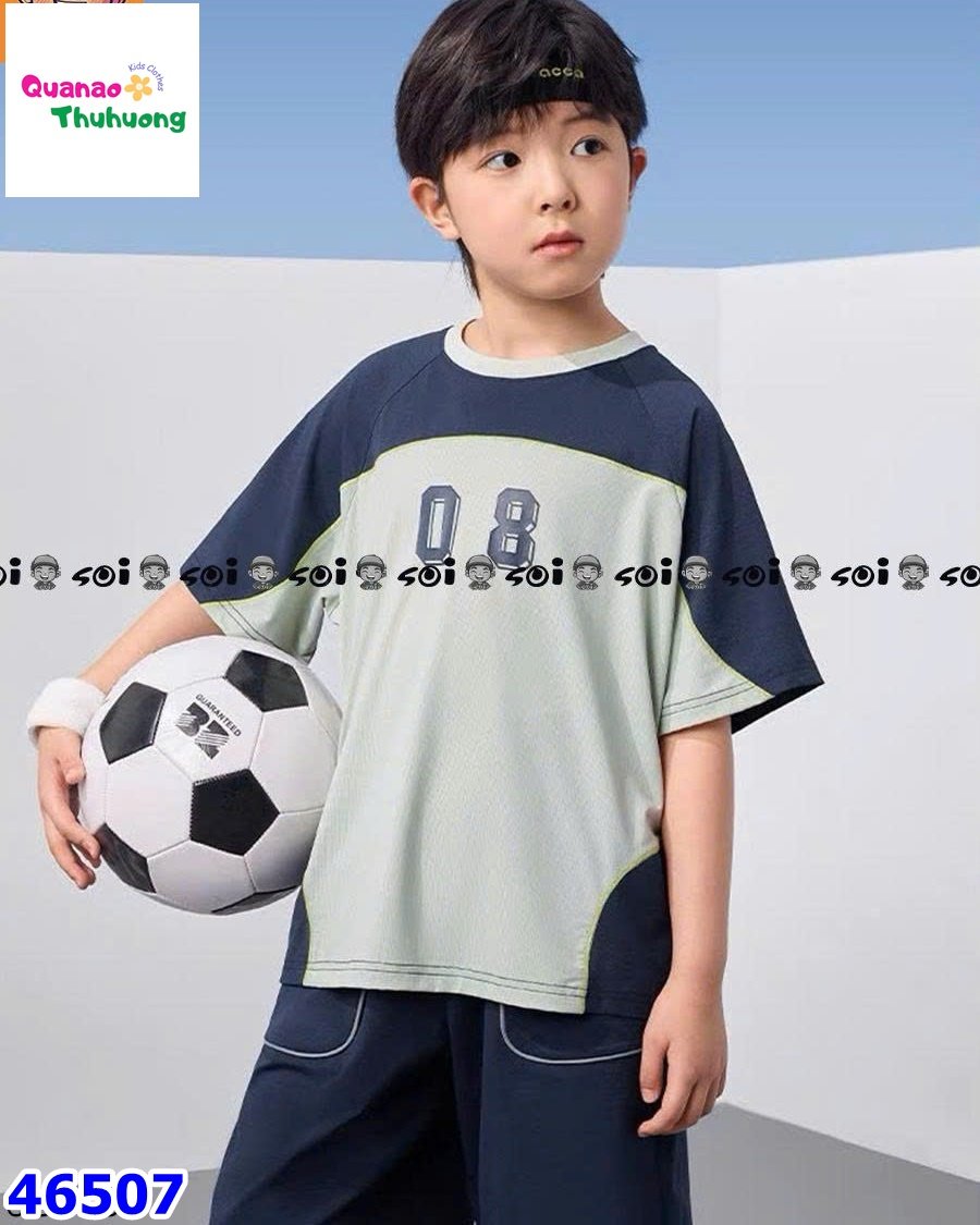 Bộ thể thao SOI xanh xám 08