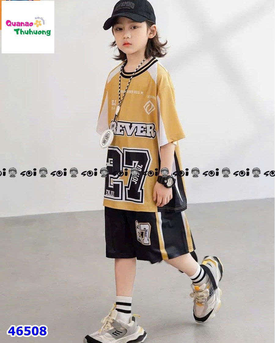 Bộ thể thao SOI vàng 27
